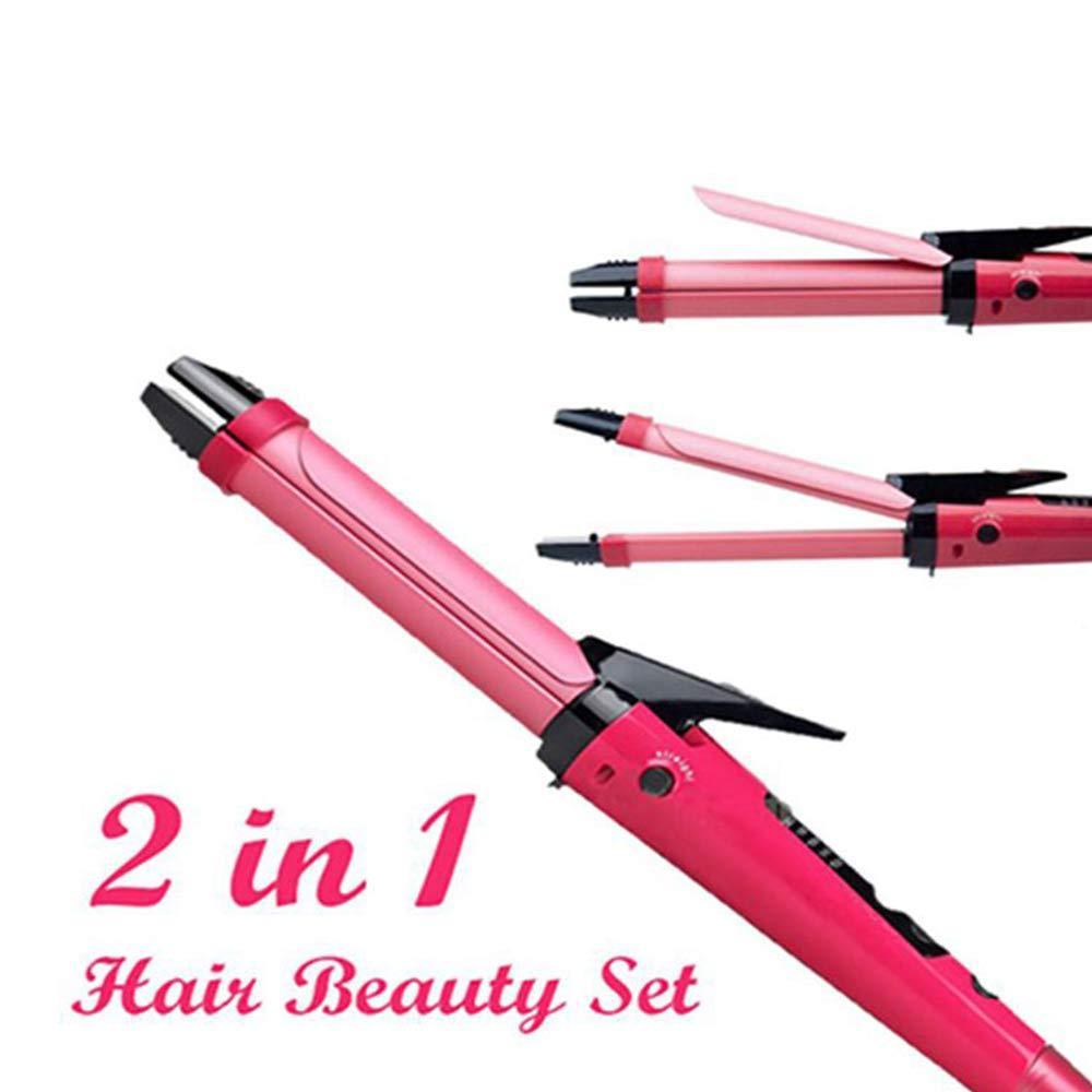 0385 2 in 1 Hair Straightener and Curler Machine For Women | Curl & Straight Hair Iron - SkyShopy 0385 2 in 1 Hair Straightener and Curler Machine For Women | Curl & Straight Hair Iron - SkyShopy